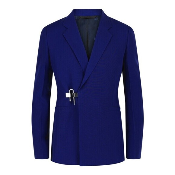 Givenchy Slim Fit U-Lock Blazer In Wool - NWT